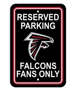 Atlanta Falcons Reserved Parking Sign