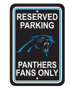 Carolina Panthers Reserved Parking Sign