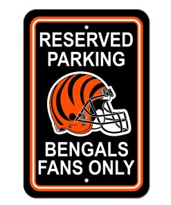 Cincinnati Bengals Reserved Parking Sign