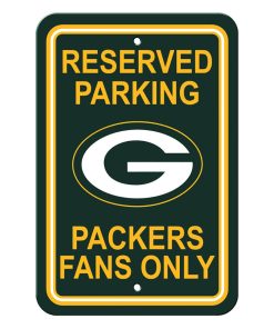 Green Bay Packers Reserved Parking Sign