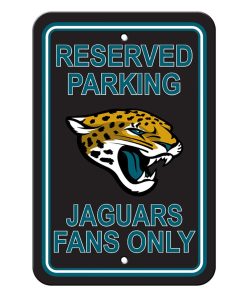 Jacksonville Jaguars Reserved Parking Sign