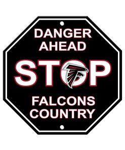 Atlanta Falcons Stop Sign