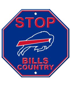 Buffalo Bills Stop Sign
