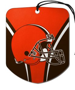 Cleveland Browns 2 Pack Air Freshener - Shield