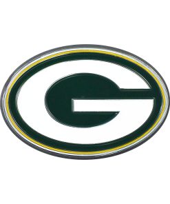 Green Bay Packers Metal Auto Emblem - Color