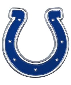 Indianapolis Colts Metal Auto Emblem - Color