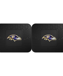 Baltimore Ravens 2 Pack Rear Car Mat