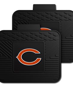Chicago Bears 2 Pack Rear Car Mat