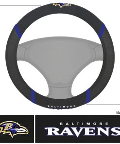 Baltimore Ravens Deluxe Steering Wheel Cover