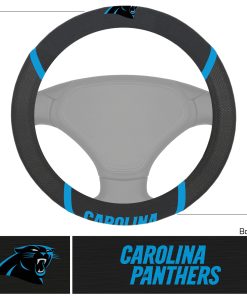 Carolina Panthers Deluxe Steering Wheel Cover