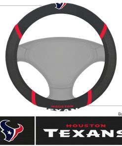 Houston Texans Deluxe Steering Wheel Cover