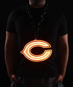 Chicago Bears 10 Neon Light Up Big Logo Fan Chain