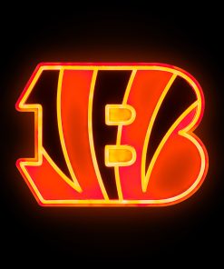 Cincinnati Bengals 15 Neon Light Up Team Logo Sign