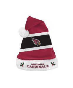 Arizona Cardinals Embroidered Colorblock Santa Hat