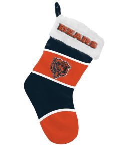 Chicago Bears Embroidered Colorblock Stocking