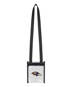 Baltimore Ravens Clear Crossbody Tote Bag