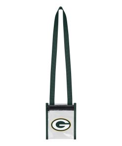 Green Bay Packers Clear Crossbody Tote Bag
