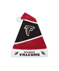 Atlanta Falcons 2025 Embroidered Santa Hat