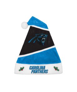 Carolina Panthers 2025 Embroidered Santa Hat