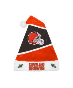 Cleveland Browns 2025 Embroidered Santa Hat