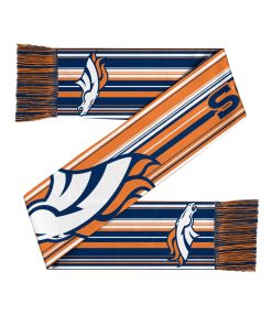 Denver Broncos Hyper Stripe Big Logo Scarf