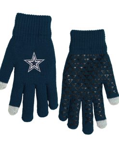 Dallas Cowboys Knit Gloves with Silicone Grippers