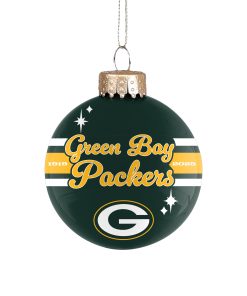 Green Bay Packers 2025 Glass Ball Ornament