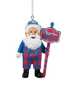 Buffalo Bills Santa Overalls Ornament