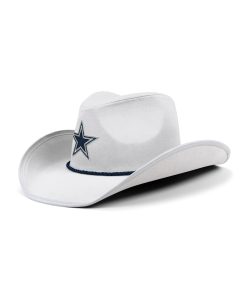 Dallas Cowboys Rhinestone Cowboys Hat - White