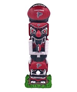 Atlanta Falcons 16 Tiki Face Totem Pole Figurine