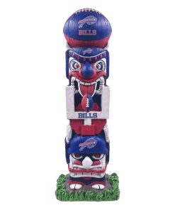 Buffalo Bills 16 Tiki Face Totem Pole Figurine