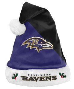 Baltimore Ravens Basic Santa Hat