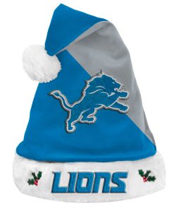 Detroit Lions Basic Santa Hat