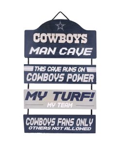 Dallas Cowboys Man Cave Dangle Sign