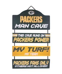 Green Bay Packers Man Cave Dangle Sign