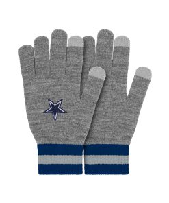 Dallas Cowboys Gray Knit Big Logo Glove