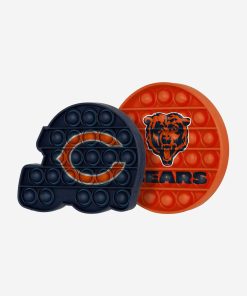 Chicago Bears 2 Pack Push-Itz Fidget Poppers