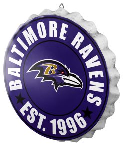 Baltimore Ravens Bottle Cap Wall Sign