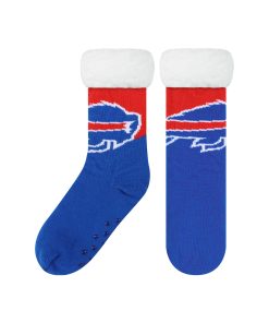 Buffalo Bills Colorblock Footy Slipper Socks