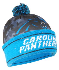 Carolina Panthers Camouflage Light Up Knit Beanie