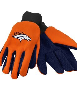Denver Broncos Colored Palm Sport Utility Glove