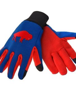 Buffalo Bills Retro Color Texting Gloves