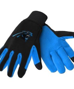 Carolina Panthers Color Texting Gloves