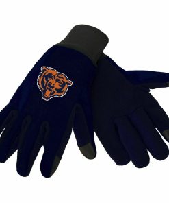 Chicago Bears Color Texting Gloves