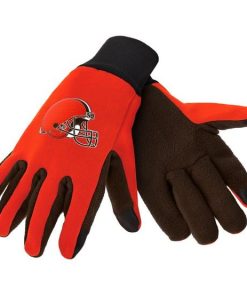 Cleveland Browns Color Texting Gloves