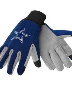 Dallas Cowboys Retro Color Texting Gloves