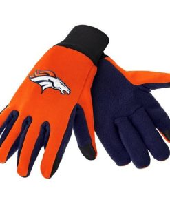 Denver Broncos Color Texting Gloves