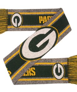 Green Bay Packers Gray Big Logo Scarf