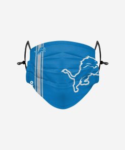 Detroit Lions On-Field Sideline Big Logo Adjustable Face Cover