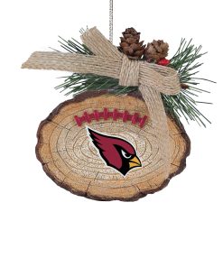 Arizona Cardinals Ball Stump Ornament